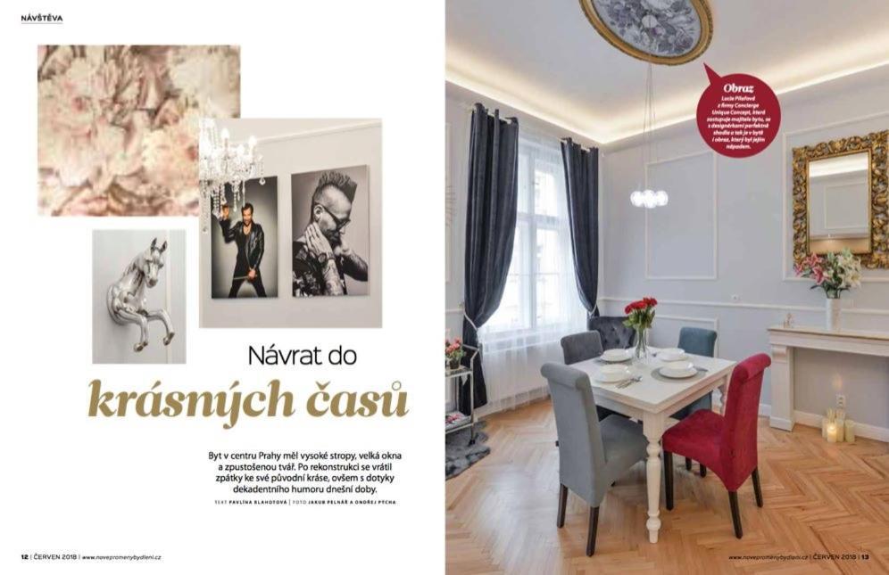 Vogue Apartment Near By Wenceslas Square Prága Kültér fotó